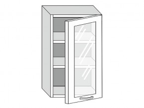 19.50.3 Шкаф настенный (h=913) на 500мм с 1-ой стекл. дверцей в Урае - uraj.магазин96.com | фото