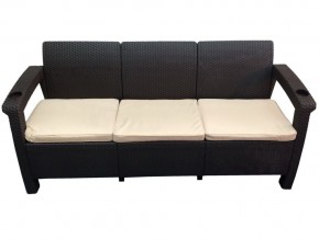 Диван Yalta Sofa 3 Set шоколадный в Урае - uraj.магазин96.com | фото