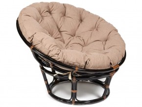 Кресло Papasan 23/01 W с подушкой Antique brown, экошерсть Коричневый в Урае - uraj.магазин96.com | фото