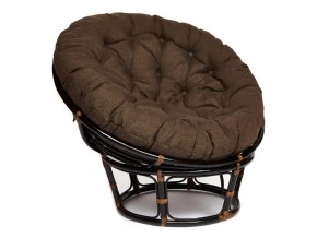 Кресло Papasan 23/01 W с подушкой Antique brown, ткань Коричневый в Урае - uraj.магазин96.com | фото