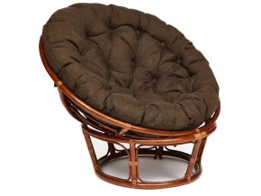 Кресло Papasan 23/01 W с подушкой Pecan, ткань Коричневый в Урае - uraj.магазин96.com | фото