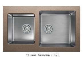 Мойка комбинированная Tolero twist TTS-840 Темно-бежевый 823 в Урае - uraj.магазин96.com | фото