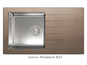 Мойка комбинированная Tolero twist TTS-860 Темно-бежевый 82 в Урае - uraj.магазин96.com | фото