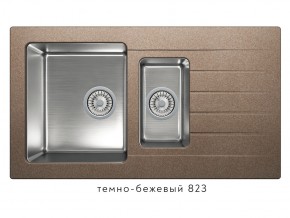 Мойка комбинированная Tolero twist TTS-890 Темно-бежевый 823 в Урае - uraj.магазин96.com | фото