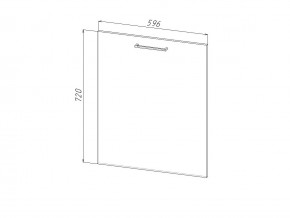 П 60 Комплект для посудомоечной машины 600 мм (цоколь + фасад) ЛДСП в Урае - uraj.магазин96.com | фото