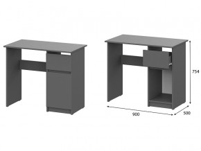 Стол письменный 900 Денвер Графит серый в Урае - uraj.магазин96.com | фото